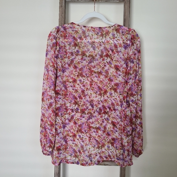 ⭐️40% Off⭐️ Philosophy Republic Clothing Floral Sheer Blouse - Picture 9 of 10